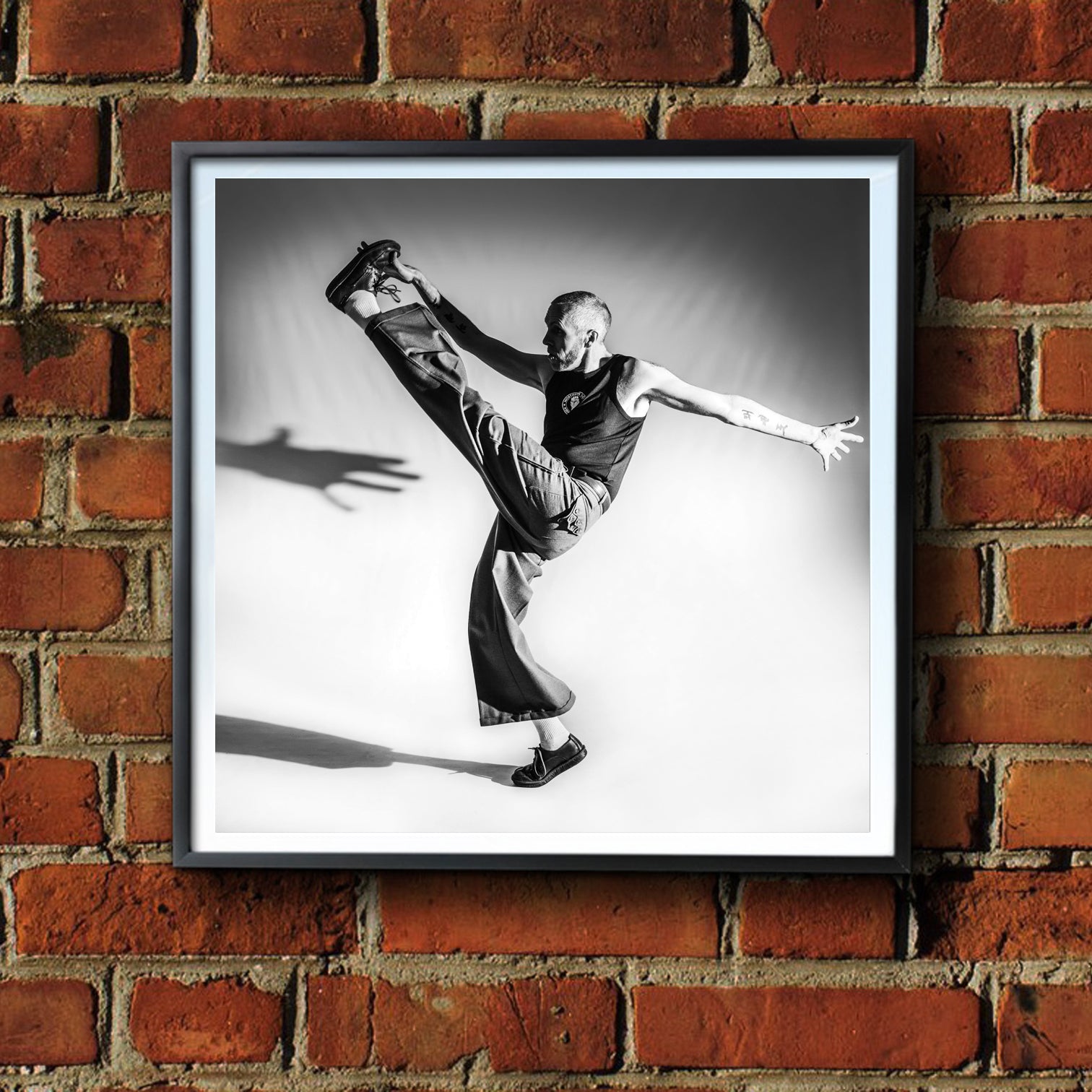 Northern Soul - High Kick Framed Print