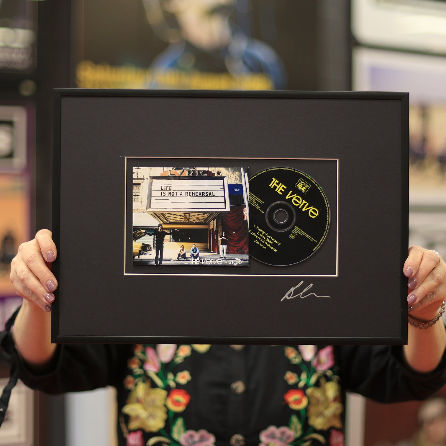 The Verve - History - Framed CD - New Item