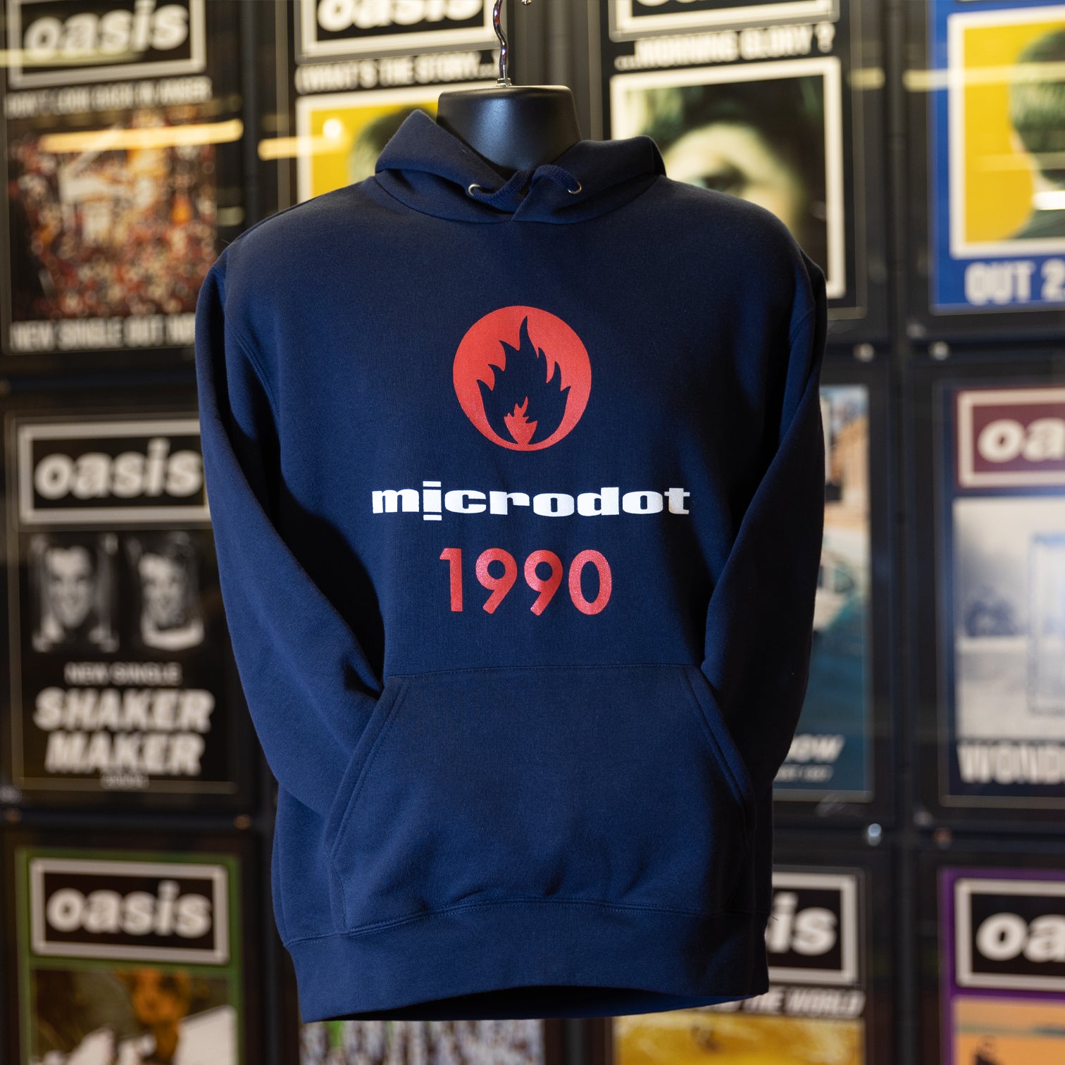 Microdot 'Flame 1990' Hoody - New Item