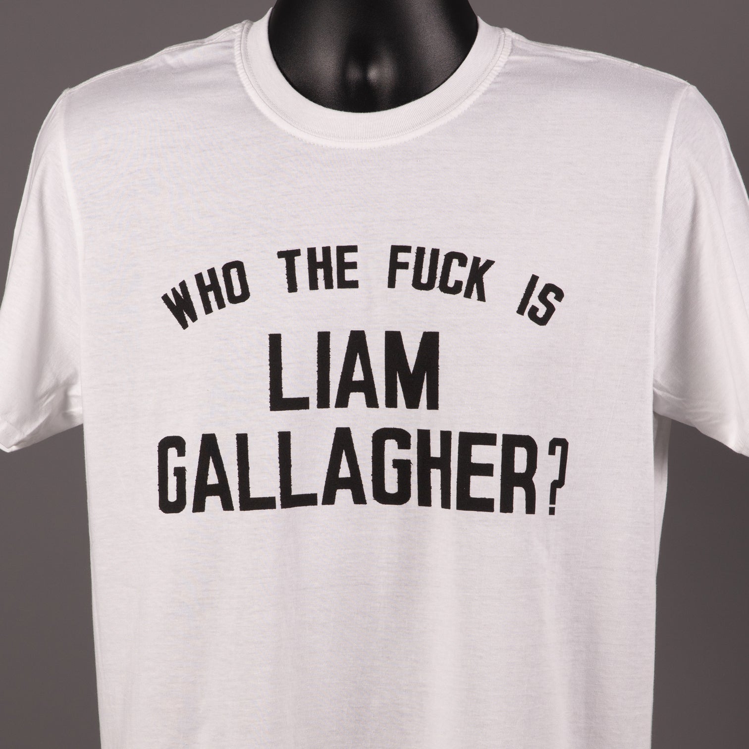 Who The Fuck Is Liam Gallagher? T Shirt - End Of Line