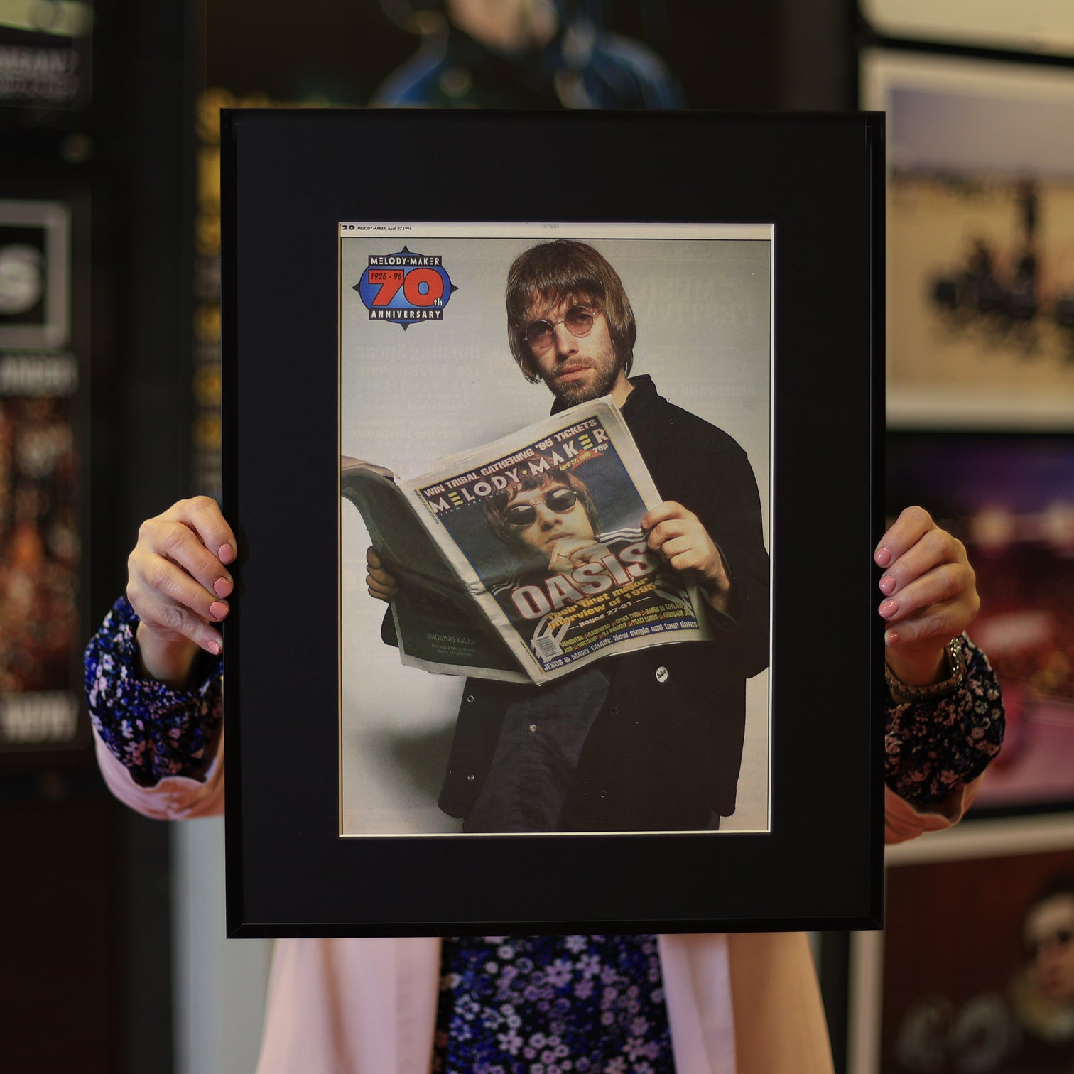 Oasis Liam Melody Maker Anniversary Edition 1996 Original - New Item