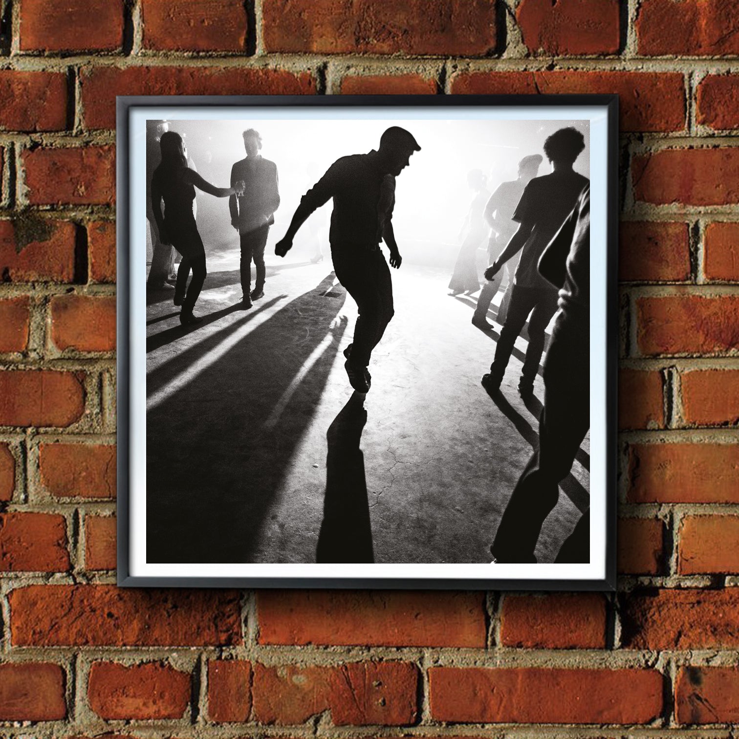 Northern Soul - Silhouette Dancer Framed Print