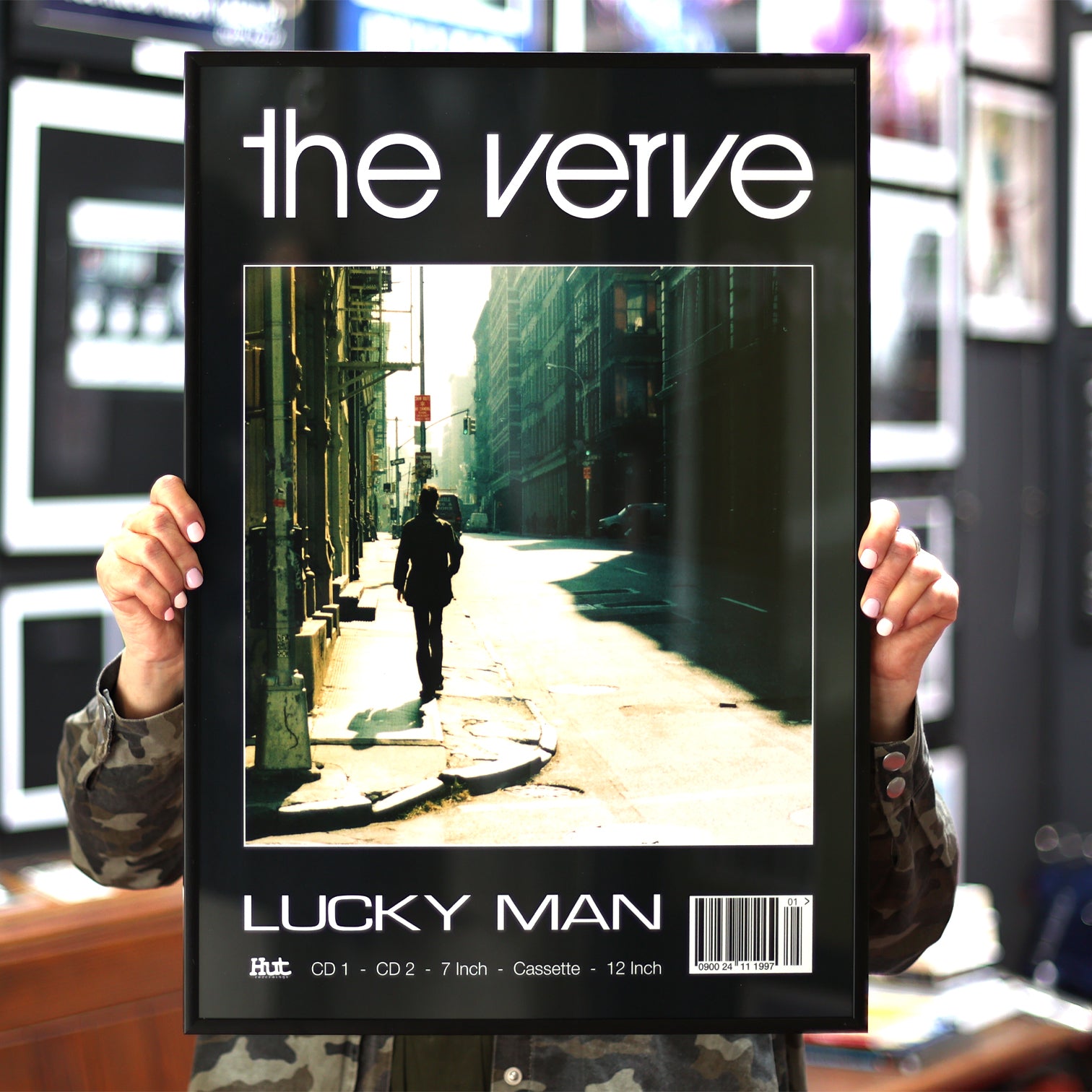 The Verve - Lucky Man Promo Print