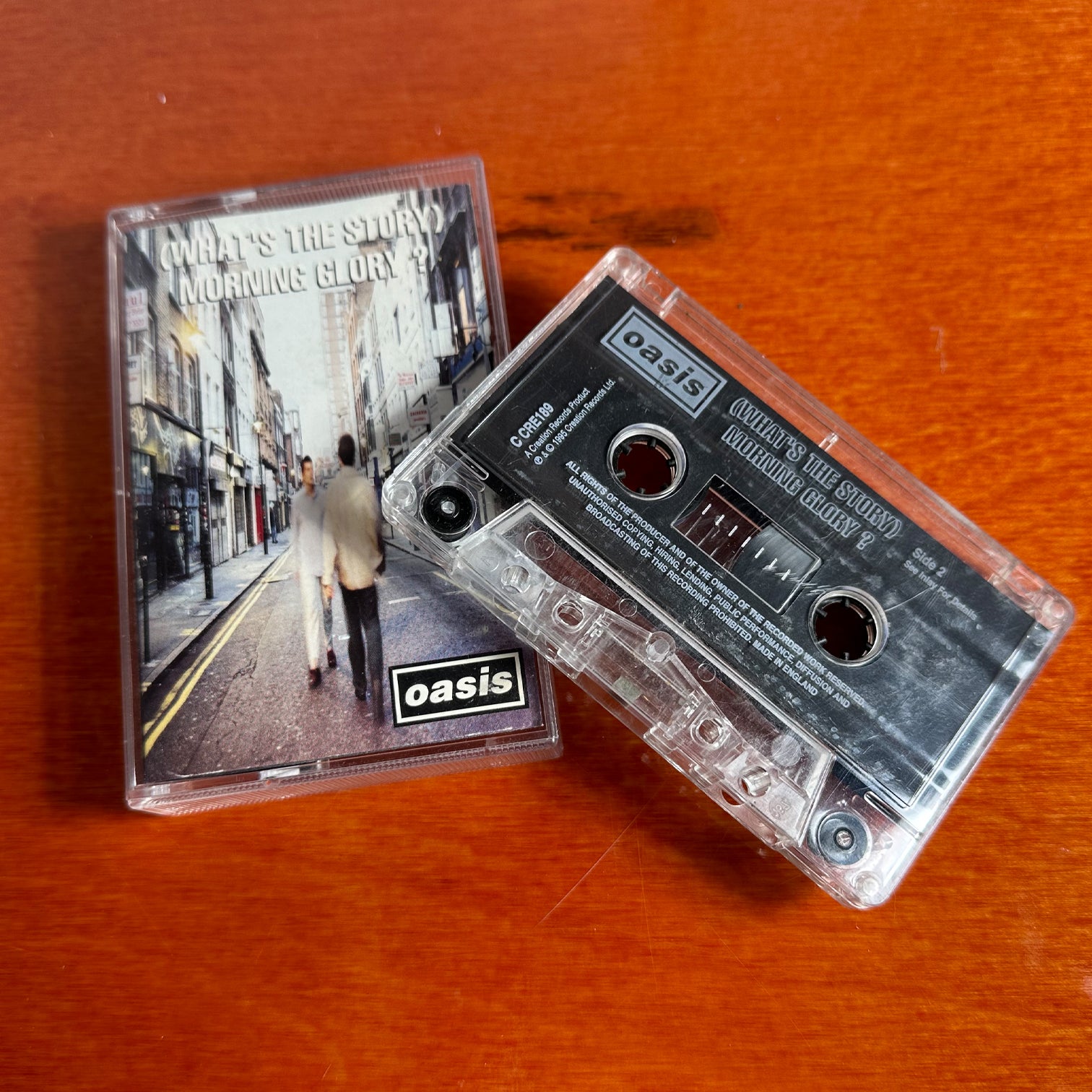 Oasis - Morning Glory - Creation Records Cassette - New Item