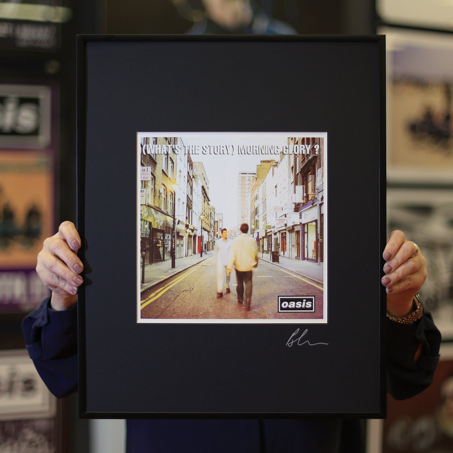 Oasis - (What's The Story) Morning Glory? - Framed Printers Proof - New Item