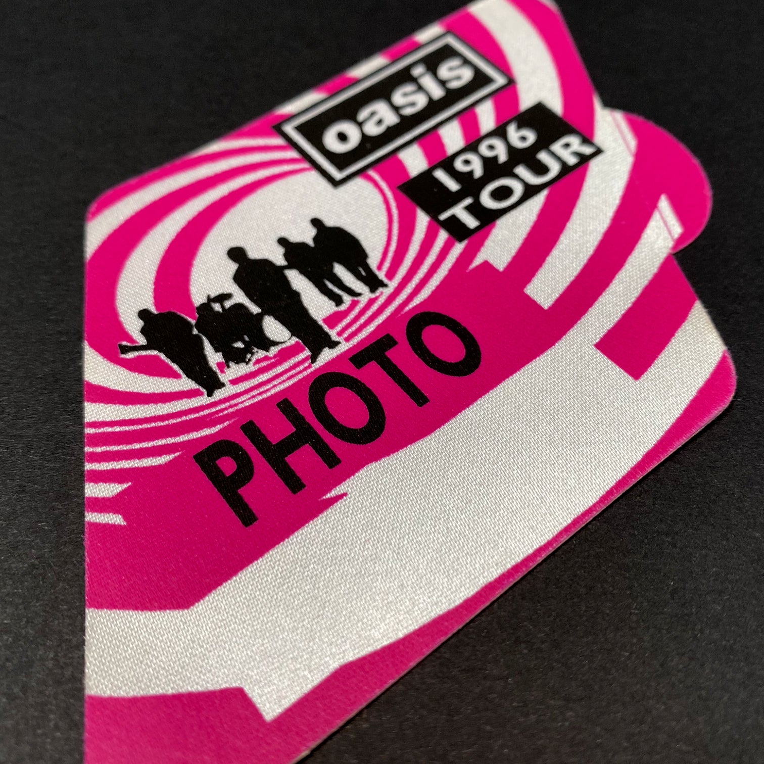 Oasis 1996 Tour Framed Photo Pass