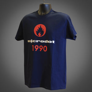 Microdot 'Flame 1990' T Shirt