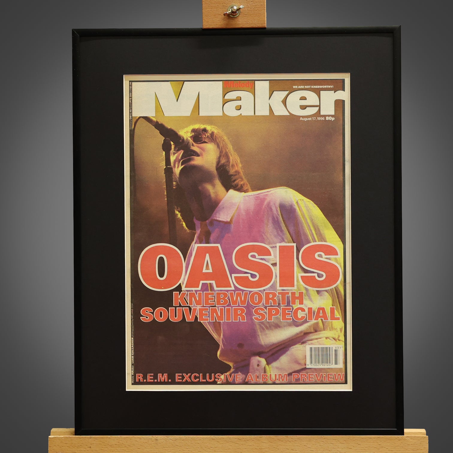 Melody Maker Original Cover Oasis 'Knebworth Special' 1996 - New Item