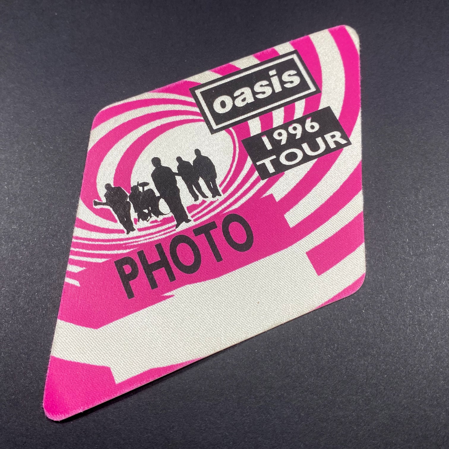 Oasis 1996 framed Tour Photo Pass - Pass- New Item