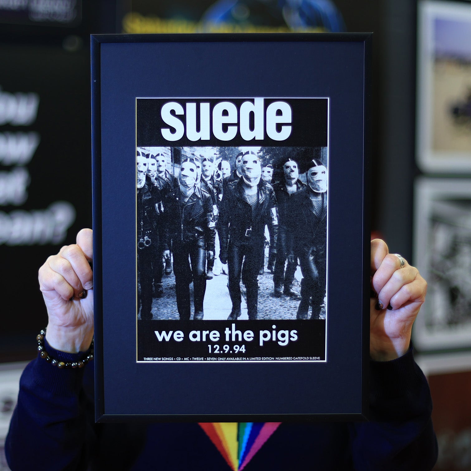 Suede - We Are The Pigs - 1994 Original Press Ad