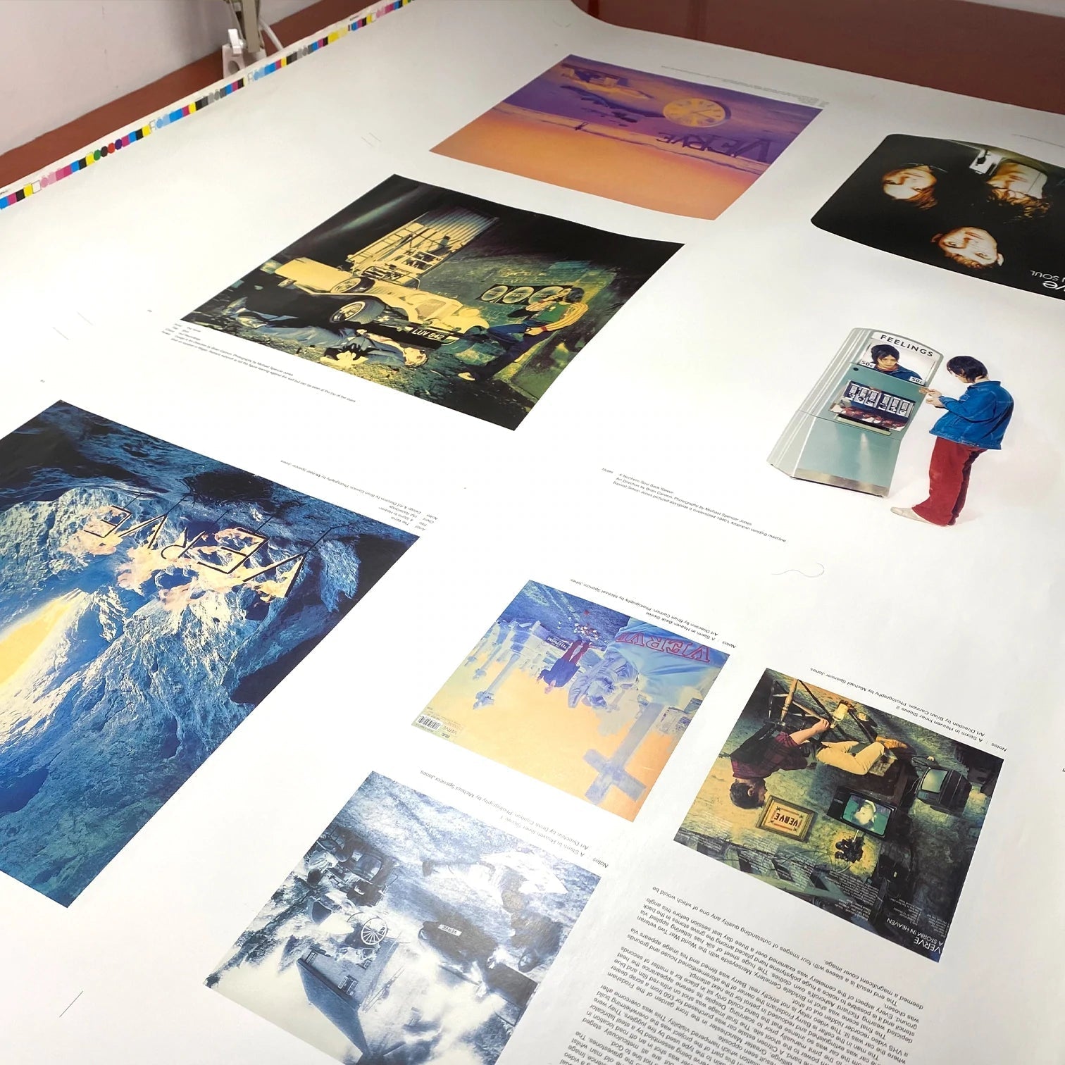 Super Furry Animals - Fuzzy Logic - Framed Printers Proof - New Item