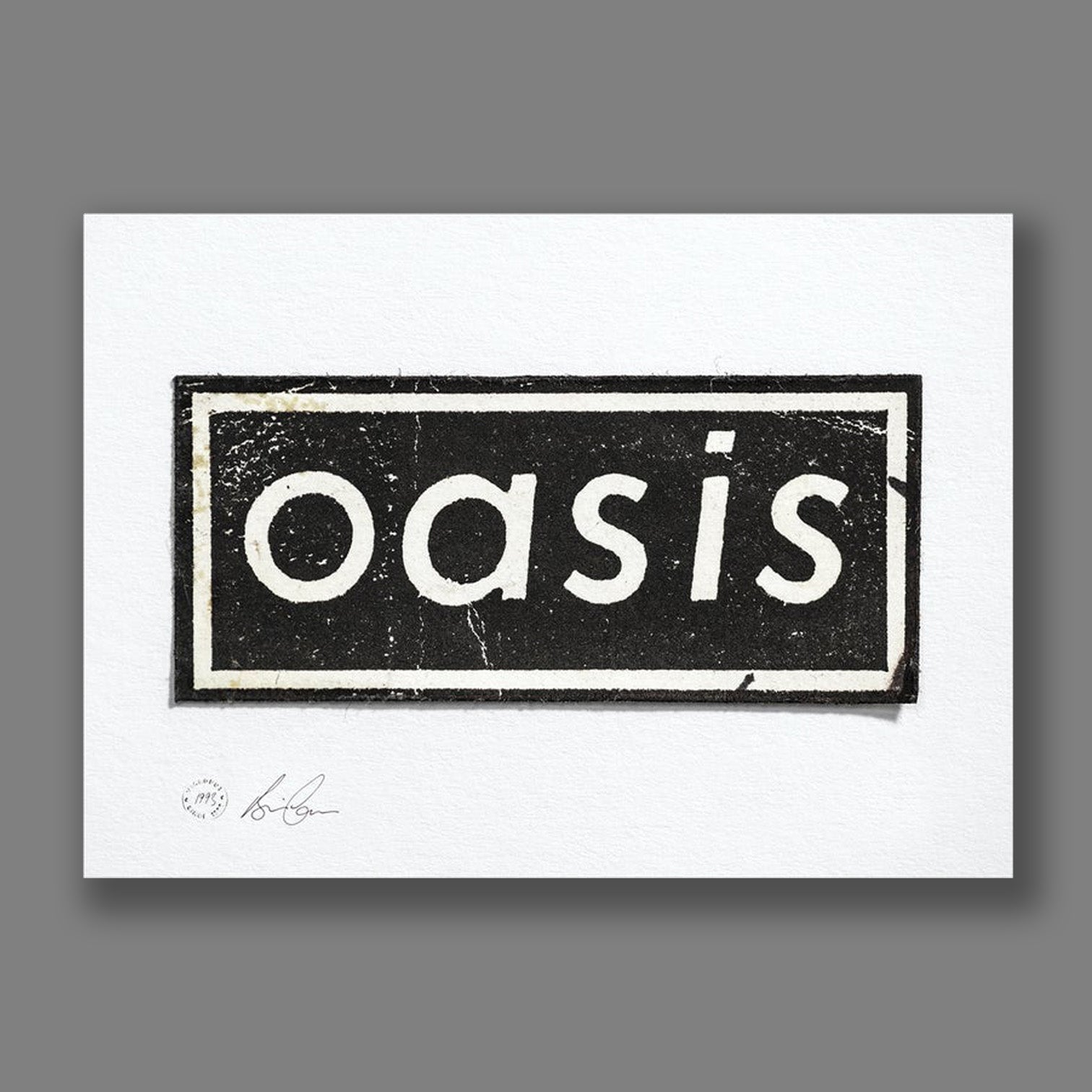 Oasis - Prototype Logo Print