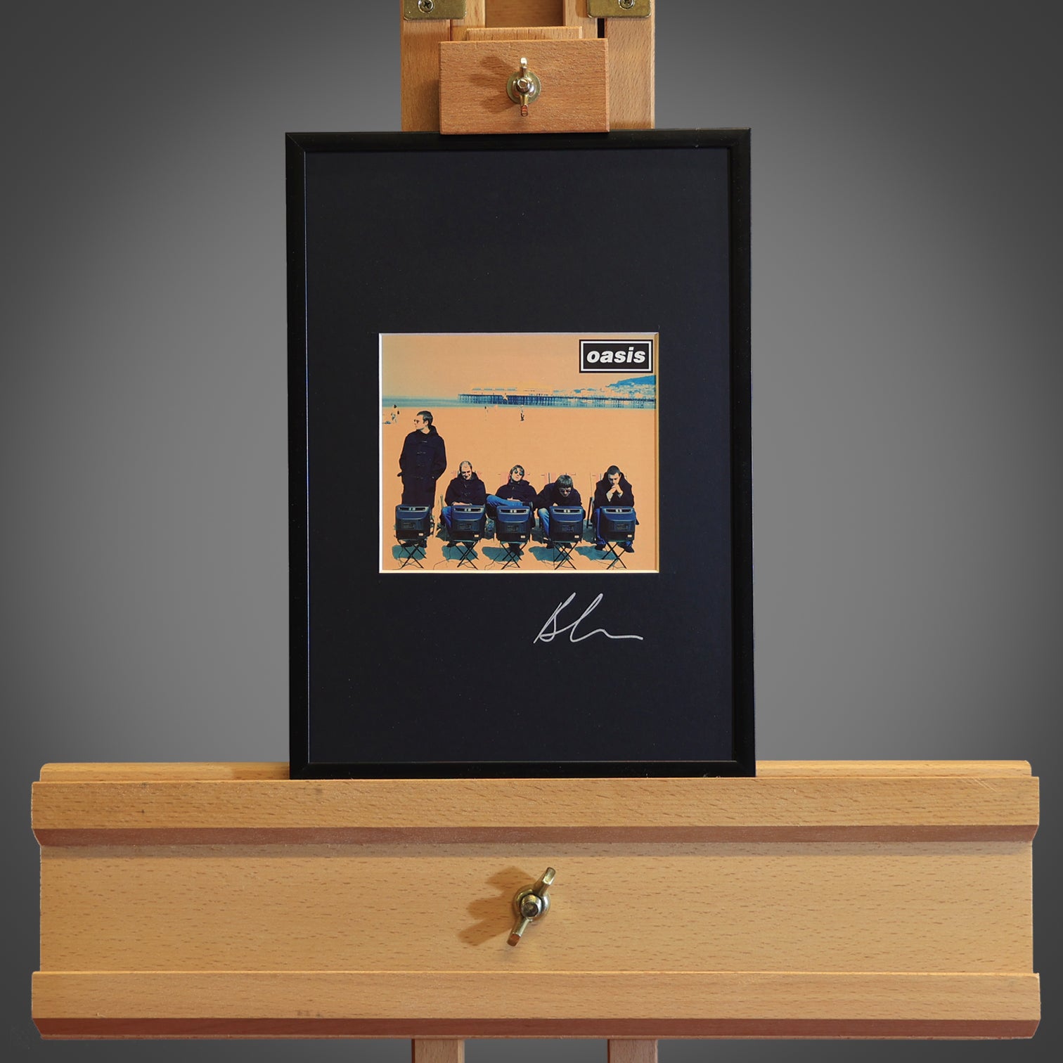 Oasis - Roll With It - Framed Cover - New Item