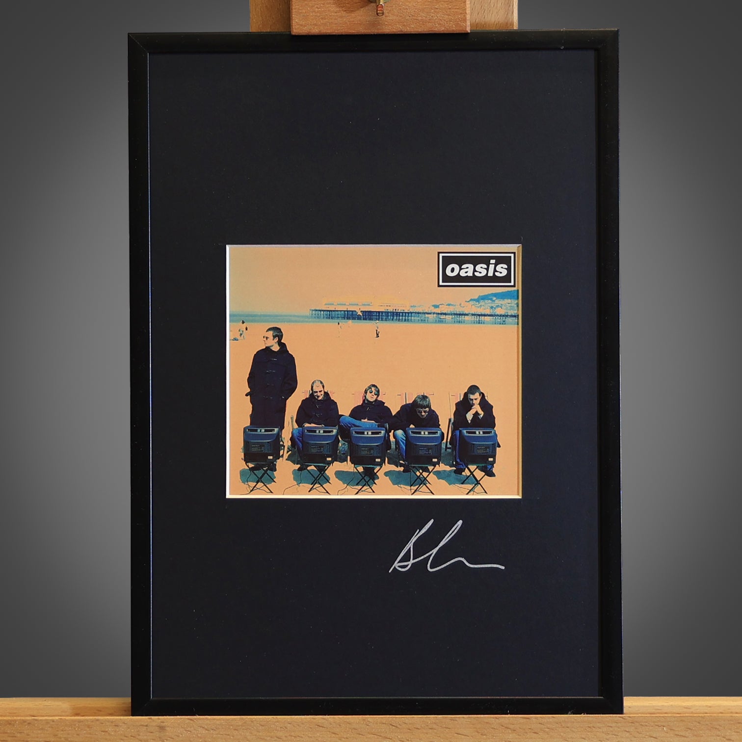 Oasis - Roll With It - Framed Cover - New Item