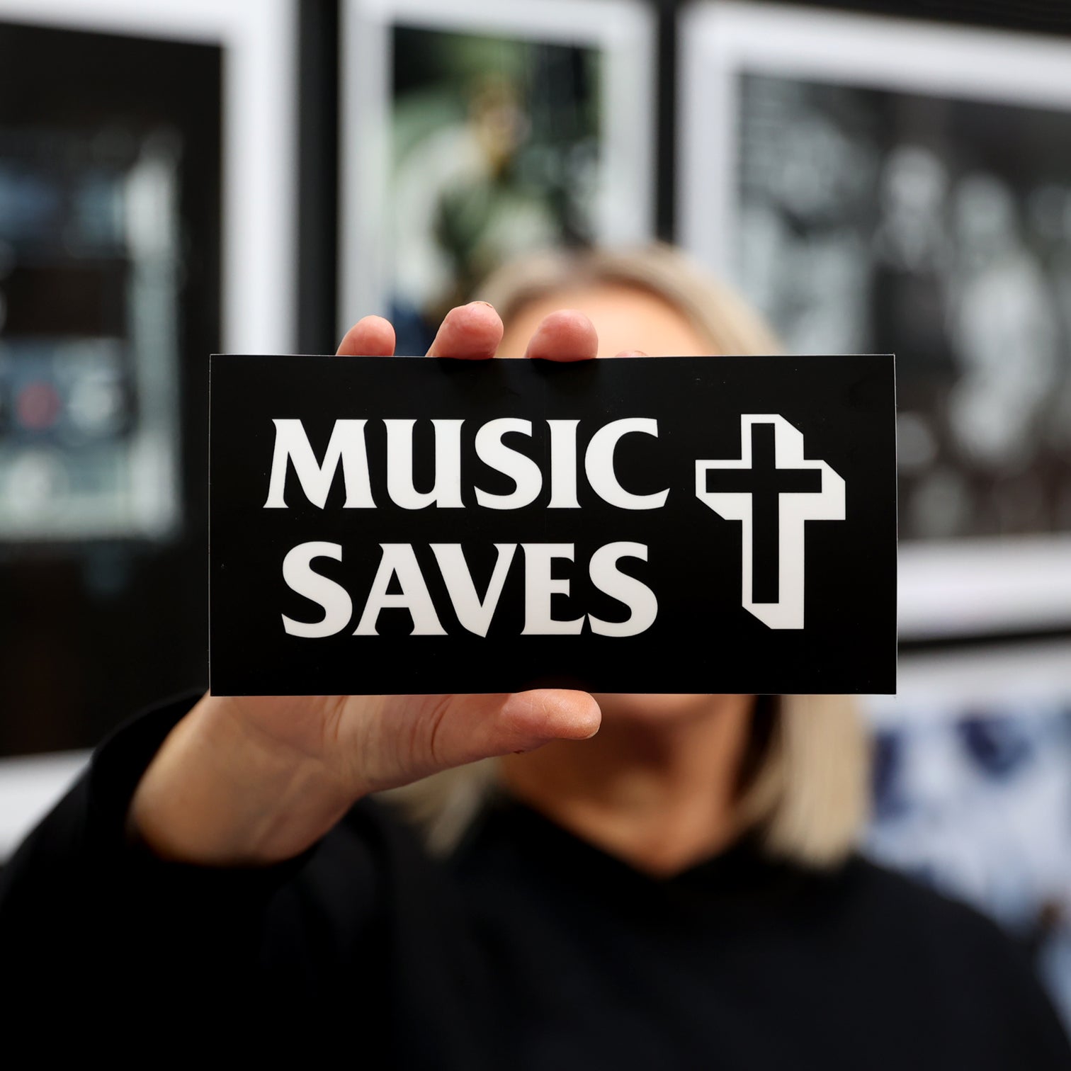 The Verve - Music Saves Bumper Sticker