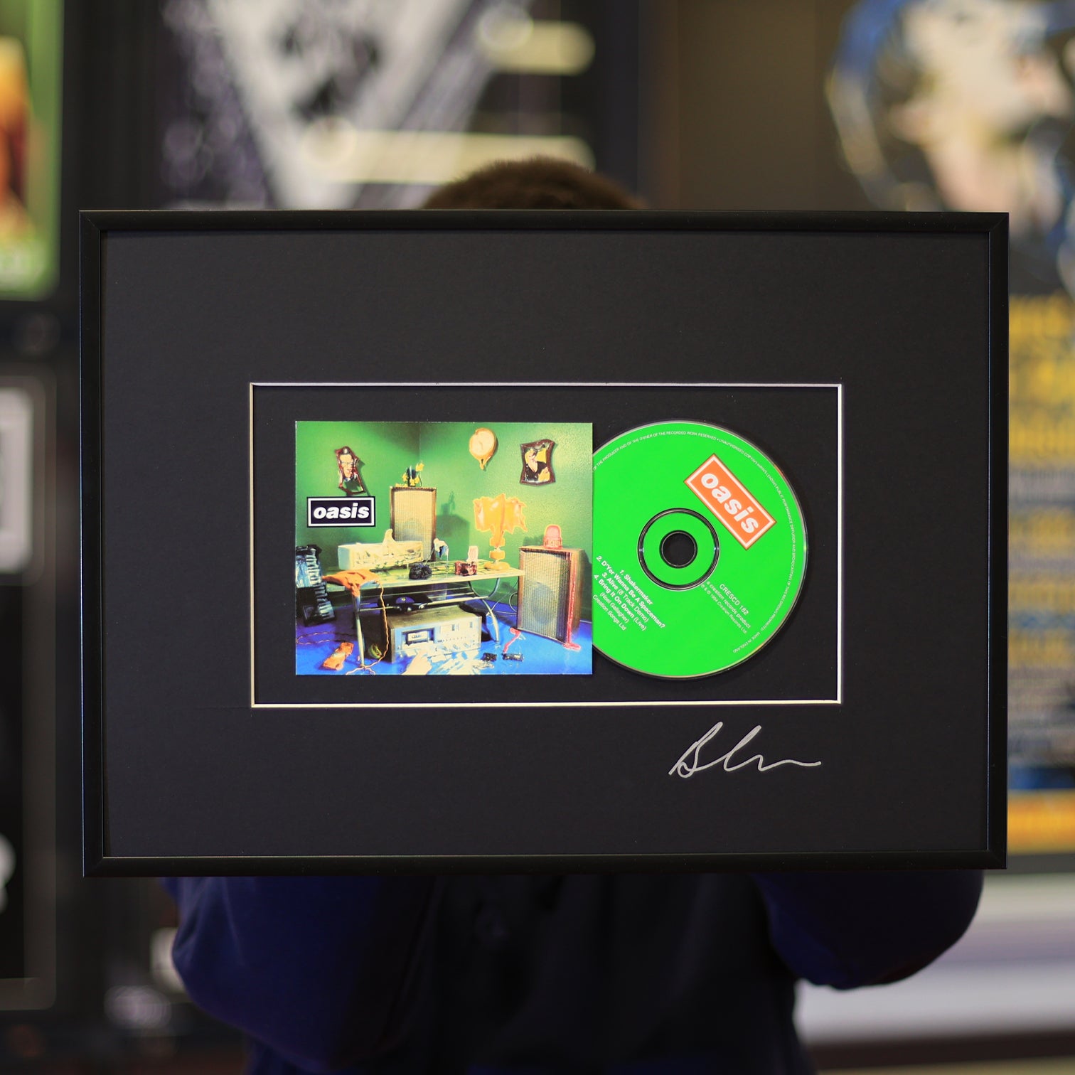 Oasis - Shakermaker - Framed CD - New Item