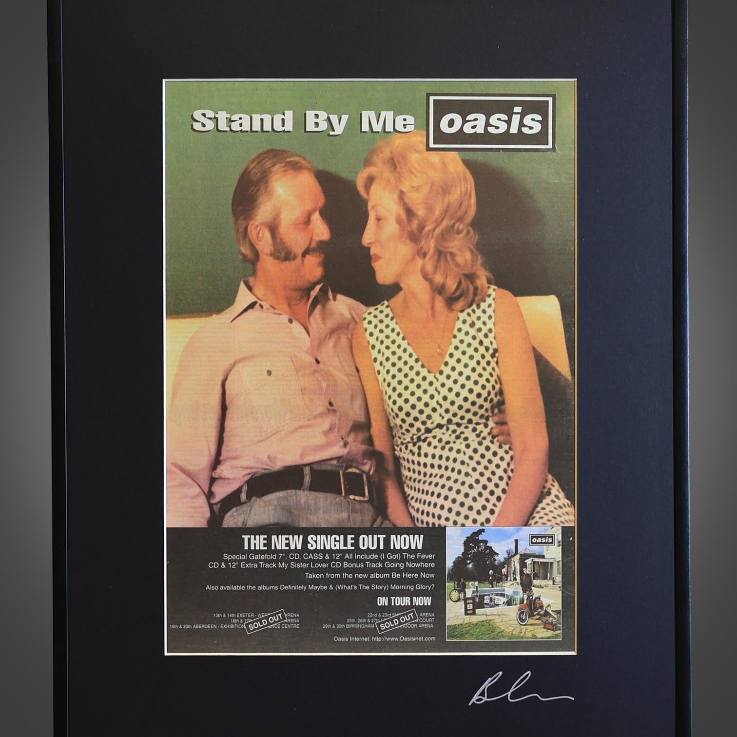 Oasis - Original 1997 Stand By Me press Ad - New Item