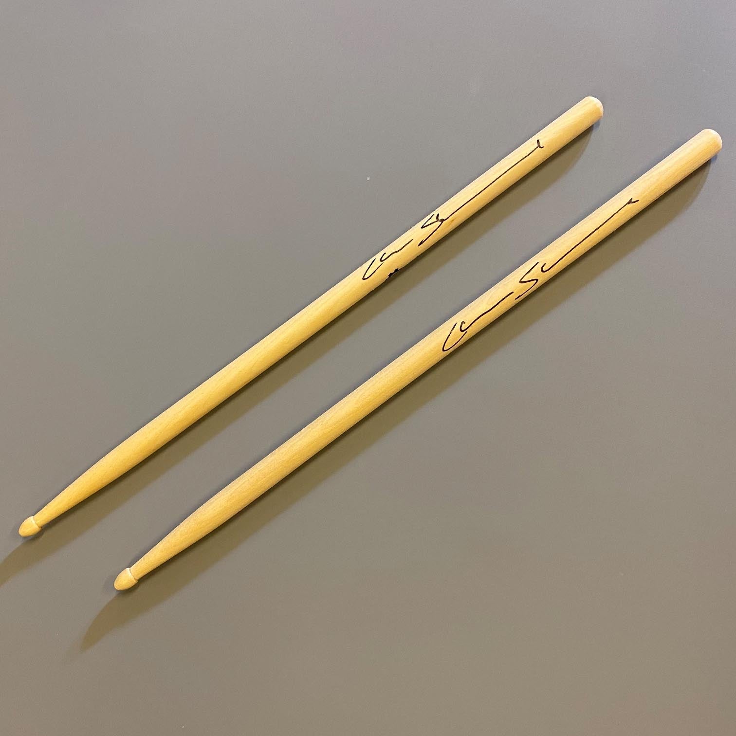 Chris Sharrock - Drumsticks - Personally Signed - New Item