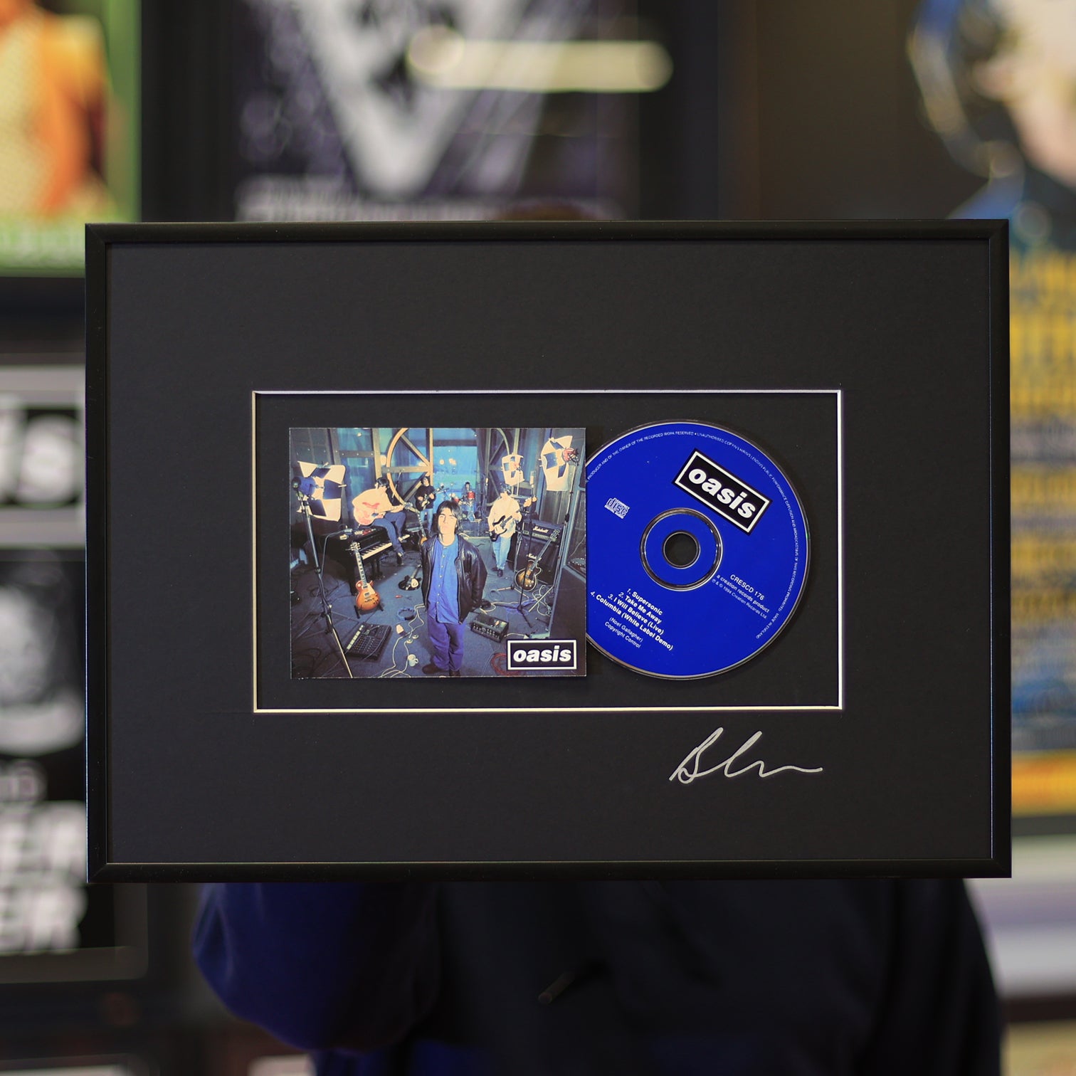 Oasis - Supersonic - Framed CD - New Item