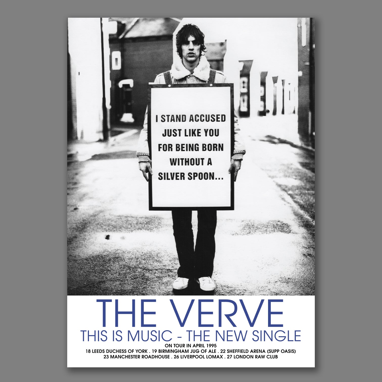 The Verve - This Is Music Promo Print