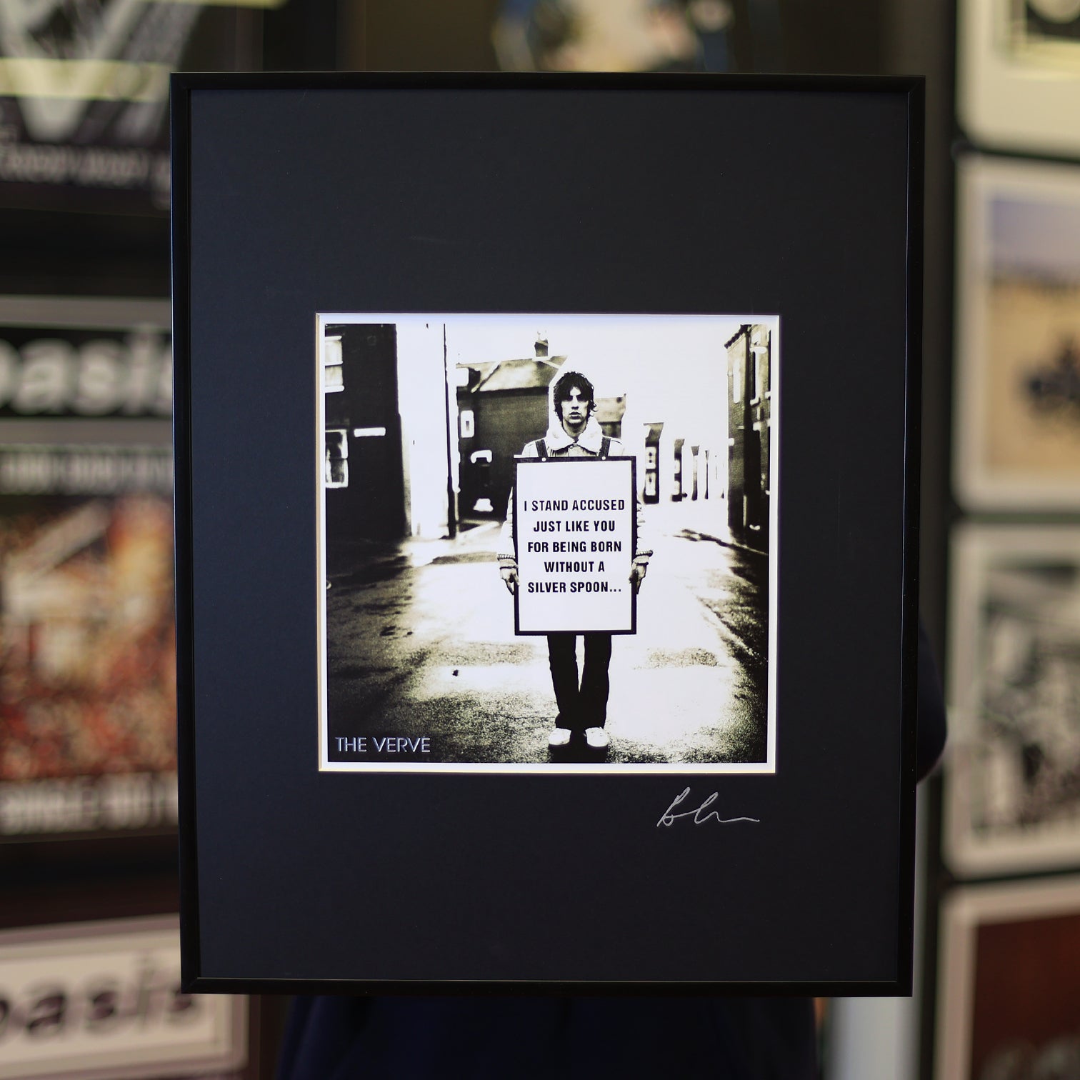 The Verve - This Is Music - Framed Printers Proof - New Item