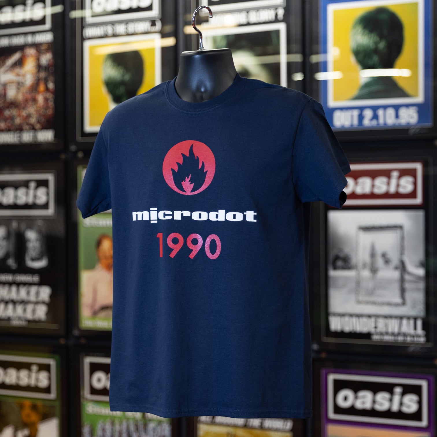 Microdot 'Flame 1990' T Shirt