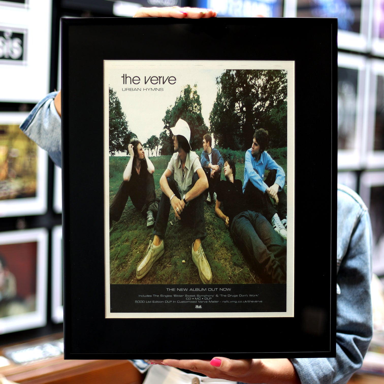 The Verve 'Urban Hymns' Original 1997 Press Ad.