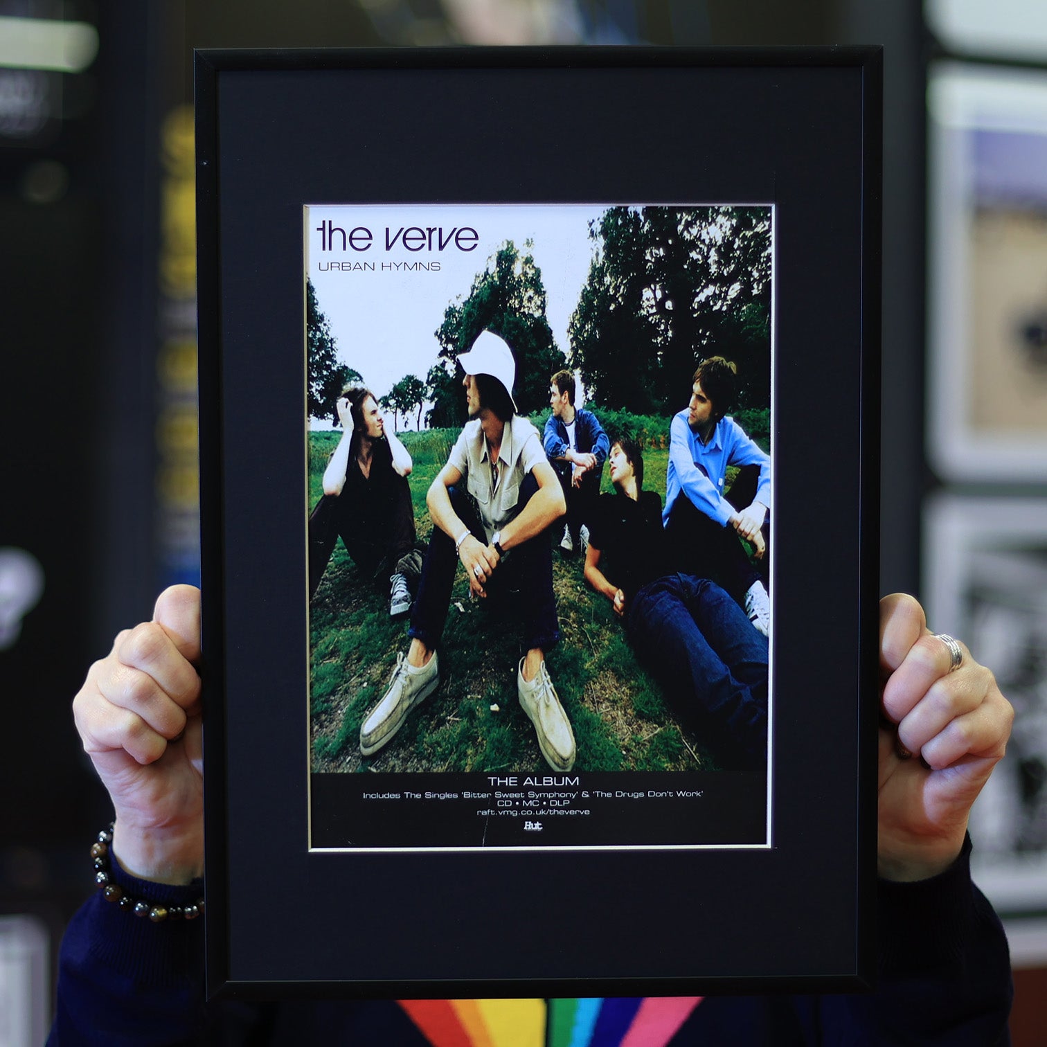 The Verve - Urban Hymns 1997 press ad