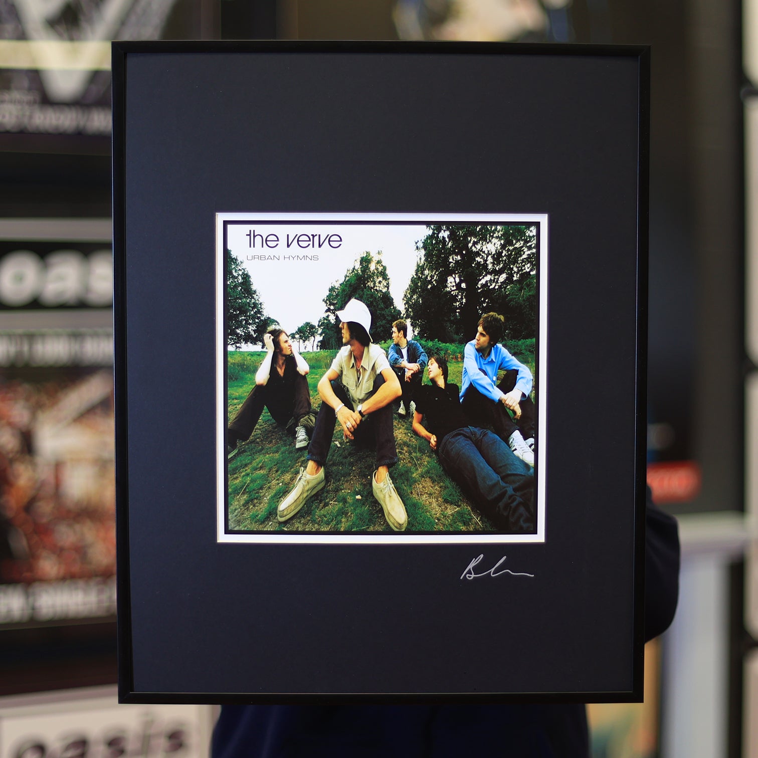 The Verve - Urban Hymns - Framed Printers Proof - New Item