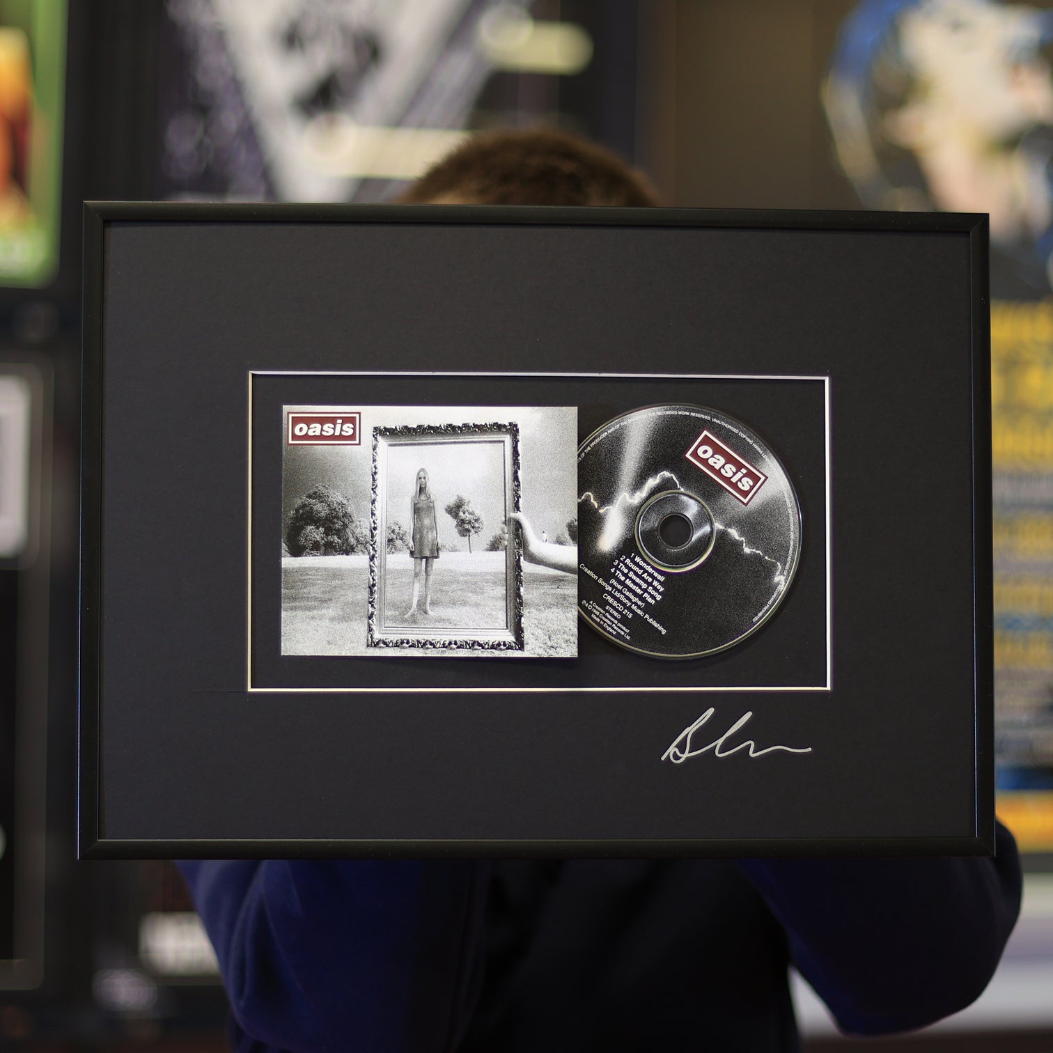 Oasis - Wonderwall - Framed CD - New Item