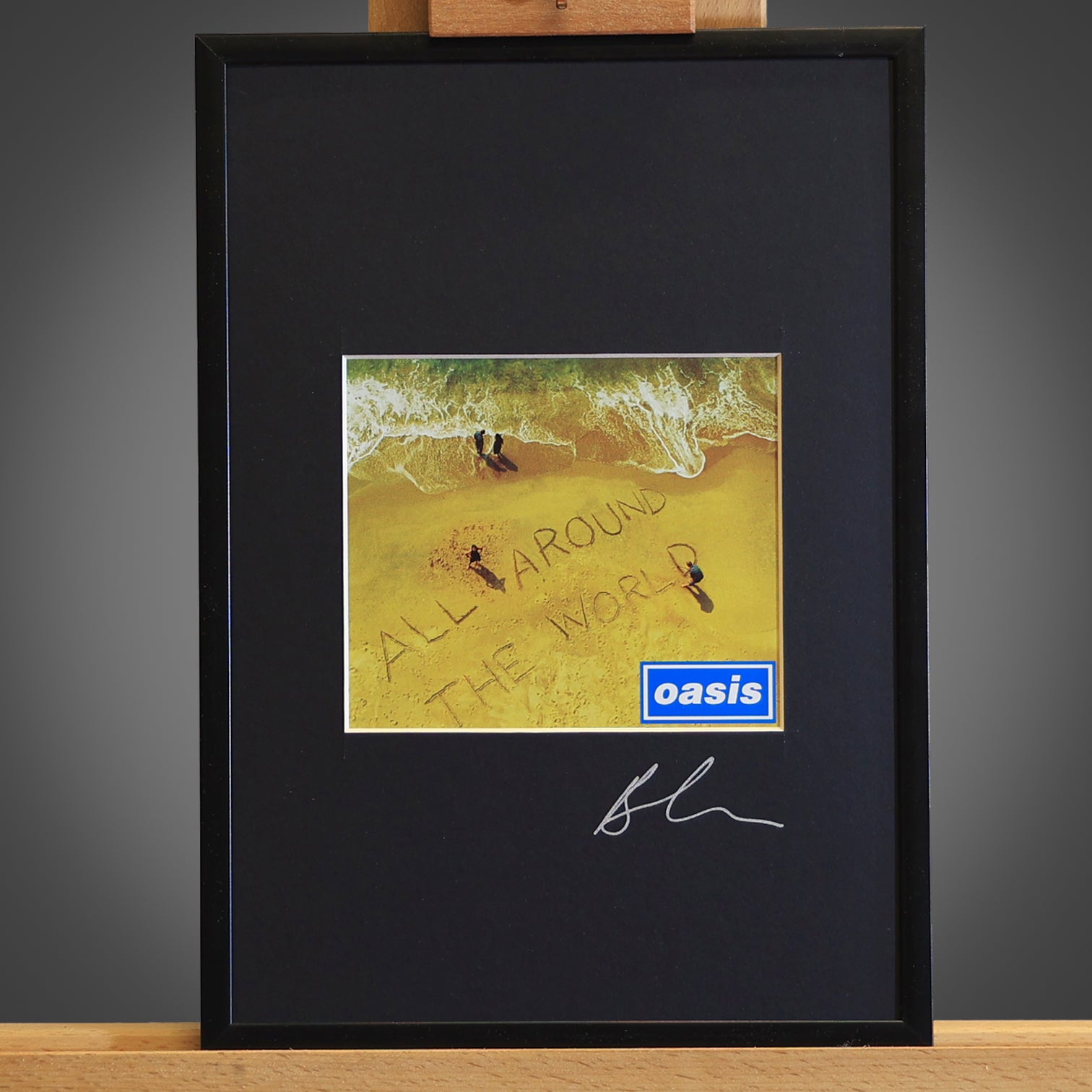 Oasis - All Around The World - Framed Cover - New Item