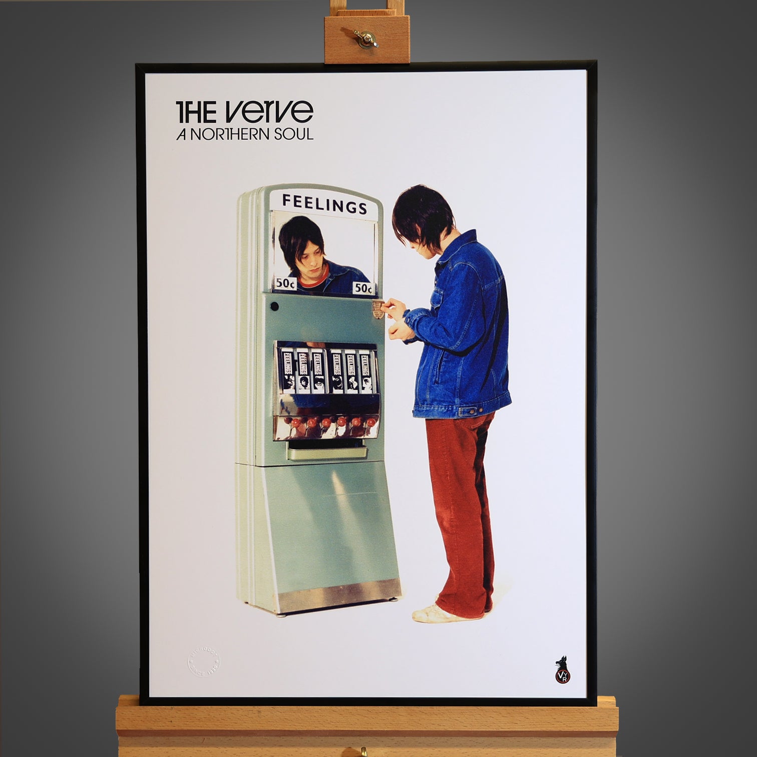 The Verve Feelings Vending Machine Promo Print - New Item