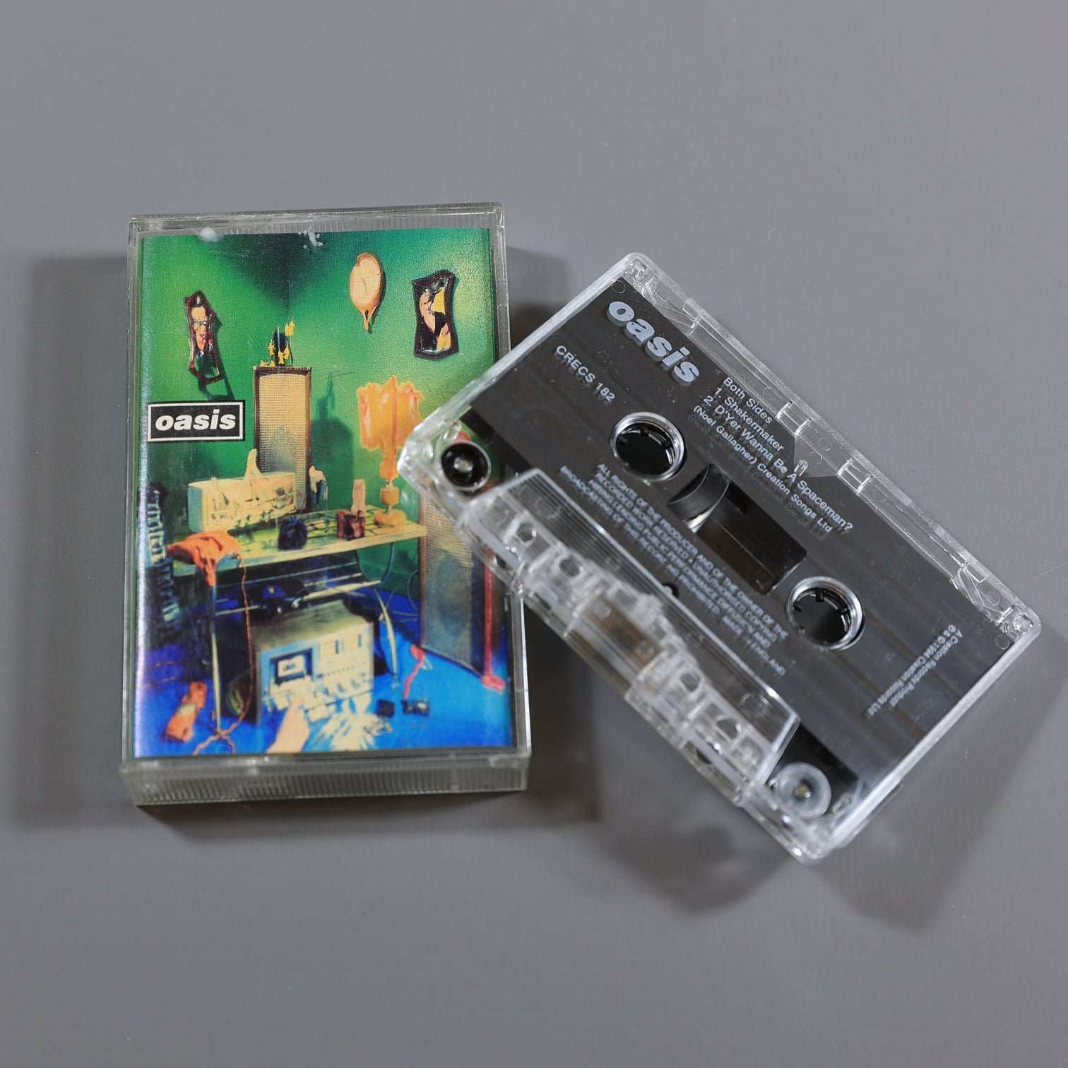 Oasis - Shakermaker Creation Records Cassette - New Item