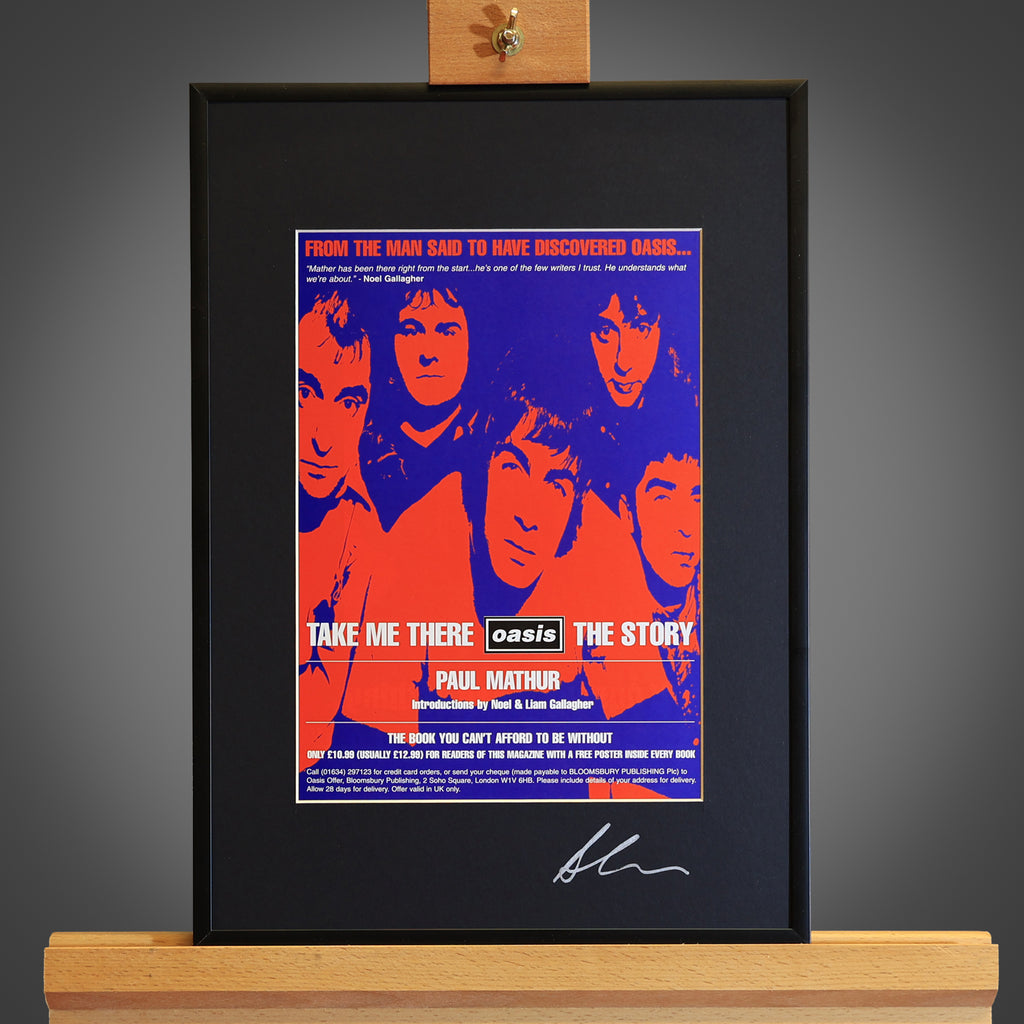 Oasis - 'Take Me There' Framed 1997 Original - New Item