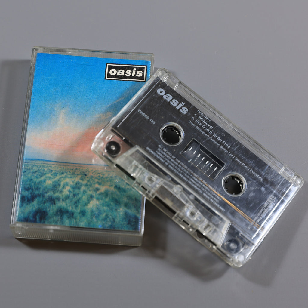 Oasis - Whatever Creation Records Cassette - New Item